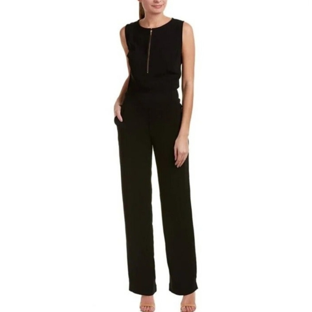 NEW CABI Grace Elegant Sleeveless Black Jumpsuit, Size 8,  #3340